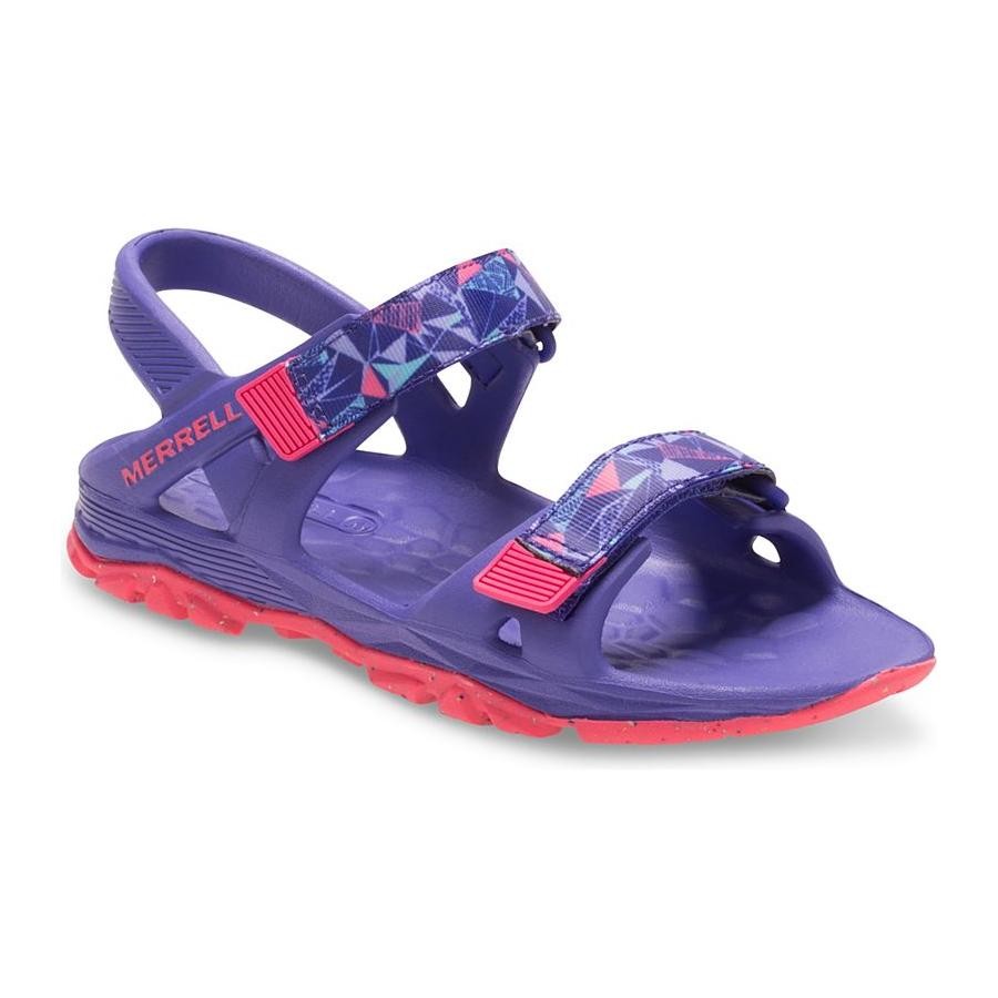 Sandale Merrell Hydro Drift Sandal Mov - Periwinkle/Coral - imagine 5